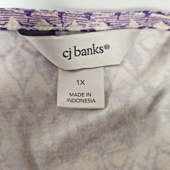 CJ Banks Scoop Neck Top - Picture 4 of 6